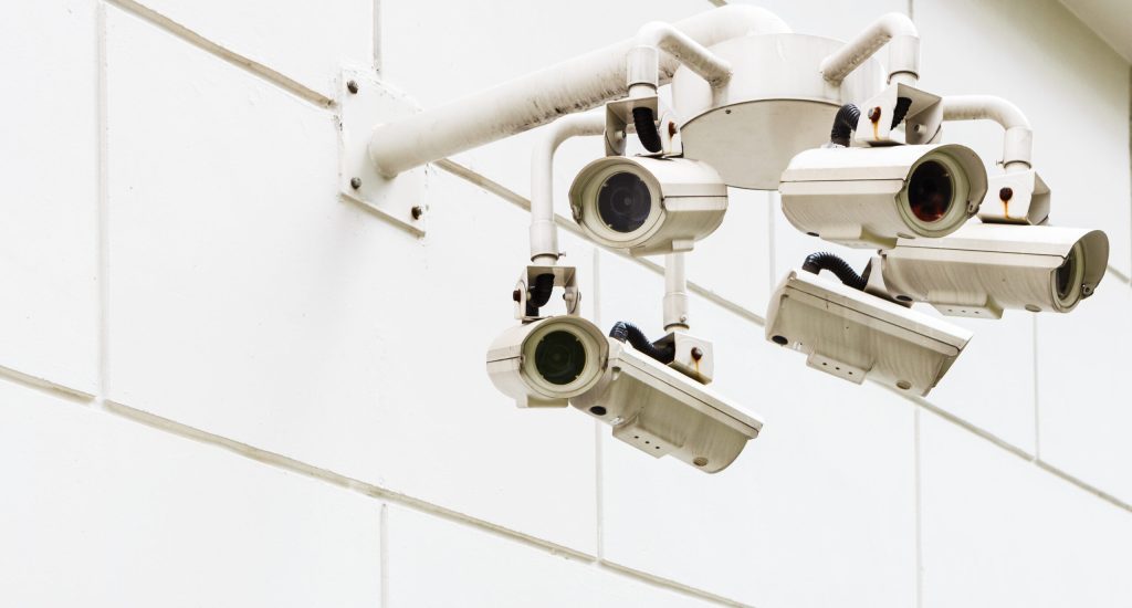 Wall mounted Surveillance camera